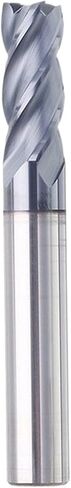 1pc 1mm-20mm 4 المزامير الطواحين الطواحين الطواحين المسطحة (1/1.5/2/2.5/3/1/5/6/8/10/12/14/16/18/20 مم) (D2X6XD4X50L) in Saudi Arabia