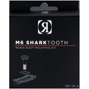 Ronix M6 Sharktooth Wakeboard Boot Hardware (مجموعة من 4) ، أسود in Kuwait