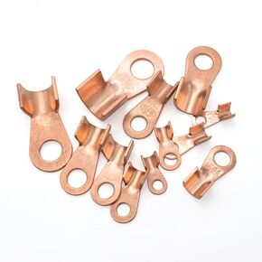 نوع OT OT-600A OT-800A OT-1000A المحطة الأسلاك الحمراء النحاس العارية العارية LUGS تجعيد الصلح كابل الفم. in Kuwait