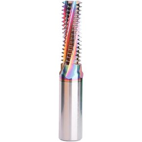1pcs Thread Milling M1 M1.2 M1.4 M1.6 M2 M2.5 M3-M24 CNC HRC 60 Degree Carbide Single Tooth Solid Carbide Thread cuttering(Aluminum-Single toot,M4X0.7 D4) in Kuwait