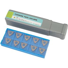 مجموعة حامل أدوات CNC - لـ Ser1212H16 حامل مخرطة 12 مم مع 10 PCS 16er AG60 Thinding إدراج لآلات الدقة in Kuwait