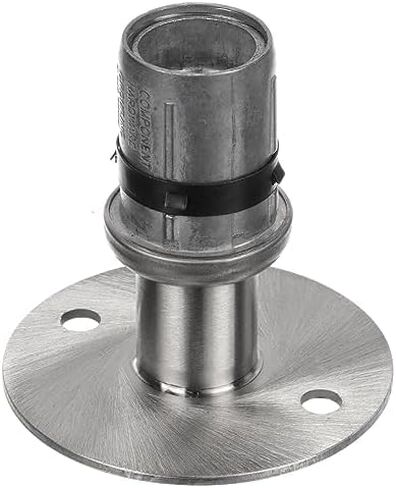 1.5" OD Adjustable Flanged Foot Insert with Mounting Holes - Replacement Equipment and Appliance Leg and Foot Inserts (4) in Saudi Arabia