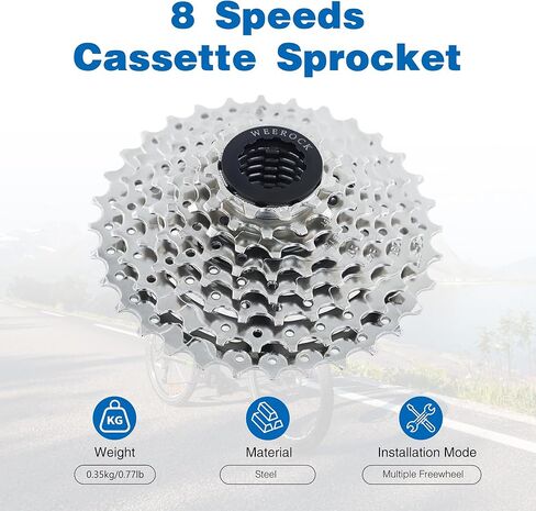 Weerock Bike Cassette Sprocket 7/8/9 سرعات 11-28T/11-32T/11-36T CASTETH CASTEEL FREEWHEEL للدراجة الجبلية MTB بديل للدراجات in Saudi Arabia
