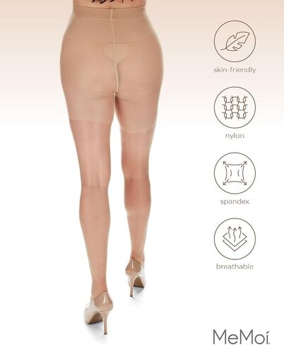 MeMoi Maternity Sheer Pantyhose for Women, 12 Denier Pregnancy Hosiery in Saudi Arabia