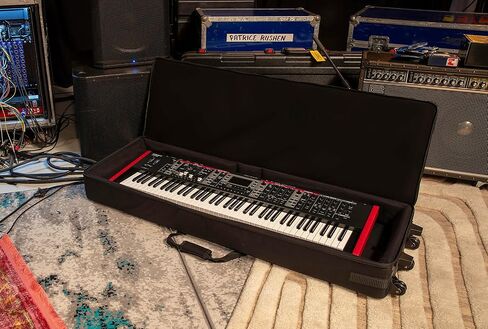 Roland V-Stage 88 Performance لوحة مفاتيح الأداء مع حامل قابل للتعديل ، ومقعد ، ودواسة الحفاظ ، وغطاء الغبار ، والفيديو التعليمي أوستن بازار ، وقماش تلميع in Saudi Arabia