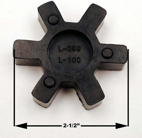 L100 مرنة NBR Rubber Spider إدراج Fits L-100 Lovejoy Martin L-Jaw اقتران in Saudi Arabia