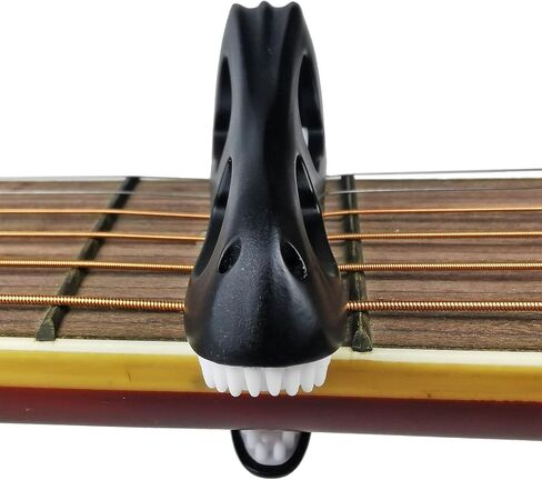 Creative Tyrannosaurus Skull Guitar Capo, Skull Capo for Acoustic and Electric Guitar, Dinosaur Skeleton Head Capo for Ukulele Banjo Mandolin Bass and Classical Guitar in Saudi Arabia