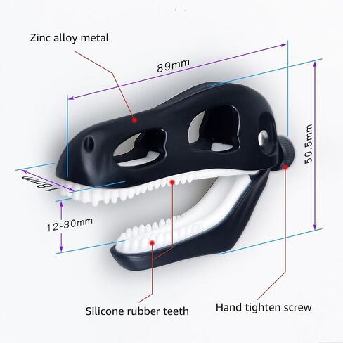 Creative Tyrannosaurus Skull Guitar Capo, Skull Capo for Acoustic and Electric Guitar, Dinosaur Skeleton Head Capo for Ukulele Banjo Mandolin Bass and Classical Guitar in Saudi Arabia