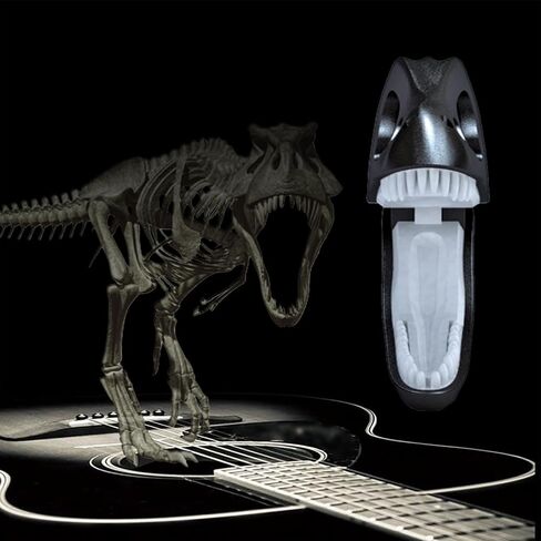 Creative Tyrannosaurus Skull Guitar Capo, Skull Capo for Acoustic and Electric Guitar, Dinosaur Skeleton Head Capo for Ukulele Banjo Mandolin Bass and Classical Guitar in Saudi Arabia