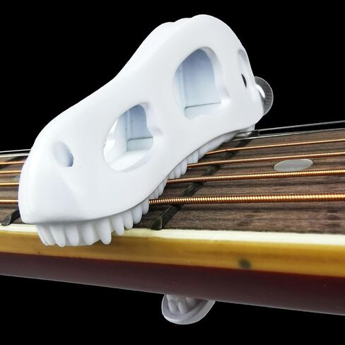 Creative Tyrannosaurus Skull Guitar Capo, Skull Capo for Acoustic and Electric Guitar, Dinosaur Skeleton Head Capo for Ukulele Banjo Mandolin Bass and Classical Guitar in Saudi Arabia