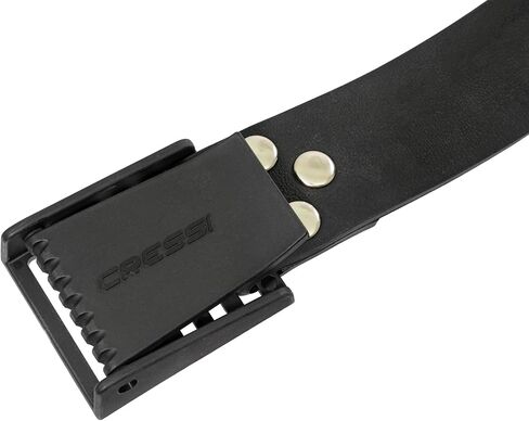 CRESSI Rodi Quick-Release Elastic Belt w/Plastic Buckle, Black in Saudi Arabia