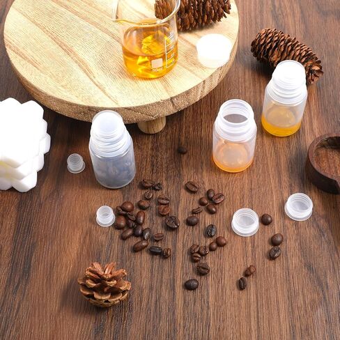 60 PCS Salt and Pepper Shaker Stoppers Plugs ، 6 Salive Salt Salt Shaker Plug Place ، قبعات نهاية مستديرة قابلة لإعادة الاستخدام للأسفل (11/13/15/17/19/24 مم) in Kuwait