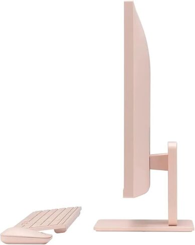 LG 27 MyView Smart Monitor, FHD IPS, 5ms, 60hz, WebOS 23, Built-in Speakers, ThinQ Home Dashboard, AirPlay 2, Screen Share, Bluetooth, HDR10, Flicker Safe, Reader Mode, Pink, with 5ave HDMI in Saudi Arabia