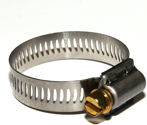 Breeze Power-Seal Stainless Steel Hose Clamp, Worm-Drive, SAE Size 20, 13/16 to 1-3/4 Diameter Range, 1/2 Bandwidth (Pack of 10) Model: 62020 Car/Vehicle Accessories/Parts in Saudi Arabia