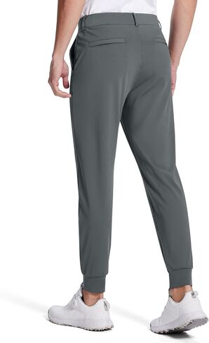 Men's Golf Joggers Pants Slim Fit Stretch Sweatpants Work Dress Casual Running Pants for Men with 5 Pockets in Kuwait