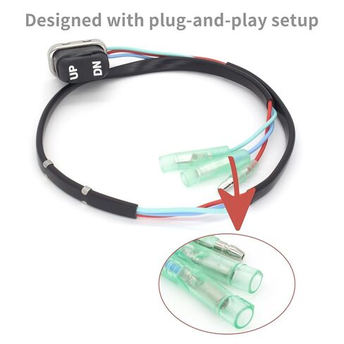 703 82563 Boat Trim & Tilt Switch Assembly for Yamaha 150-250 HP Outboard Engines & 9.9-250 HP International Motors Control Box Replaces 703-82563-01 703-82563-02 in Kuwait