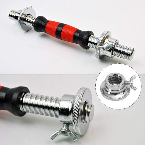 2 PCS طوق الحديد ، القطر الداخلي 2.4 سم Dummbell Hex Nut Barbell Lock Quick Lock وإصداره لتدريب اللياقة البدنية لرفع الأثقال in Kuwait