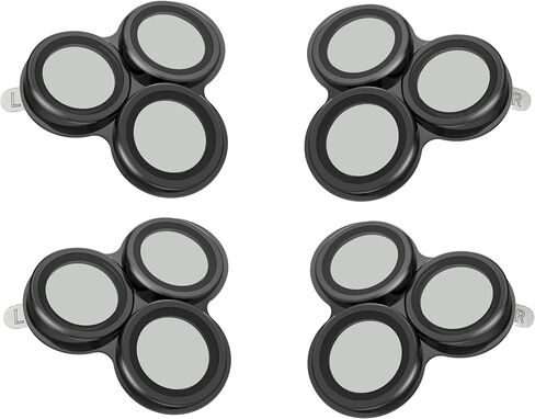 2 Pack Lens Protector for Meta Quest 3S Accessories, High Definition Camera Protector Cover for meta/Oculus 3S, Alloy Frame, Thin 9H Tempered Glass for VR Accessories,Gold in Saudi Arabia