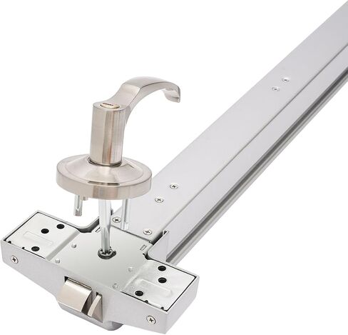LOYALHEARTDY Door Push Bar Exit Panic Device, 30“-36" Heavy Duty Door Push Bar Stainless Steel Panic Bar Exit Device Commercial Emergency Exit Bar in Saudi Arabia