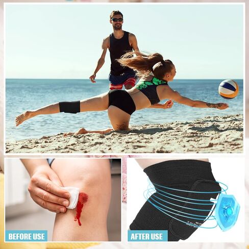 Christian Volleyball Knee Pads for Youth Cross Knees Protective Soft Breathable Knee Brace for Volleyball Football Dance Yoga Tennis Running Cycling Workout Climbing in Saudi Arabia