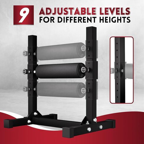 Bulgarian Split Squat Stand, Single Leg Squat Roller, One Leg Squat Stand, Stand-Alone Machine Leg Curl for Lower Body training in Saudi Arabia