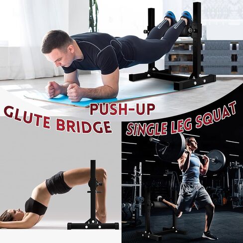 Bulgarian Split Squat Stand, Single Leg Squat Roller, One Leg Squat Stand, Stand-Alone Machine Leg Curl for Lower Body training in Saudi Arabia