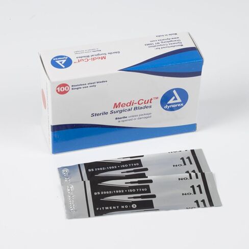 Dynarex Medicut Blades #11 100/Bx in Saudi Arabia