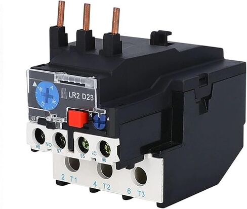 Electric Thermal Overload Relay Thermal Overload Relay LR2-D13 D23 D33 JR28-25 36 Temperature Overload Thermal Protector 220v for AC Contactor CJX2 0910(Lr2-d23 28-36a) in Saudi Arabia