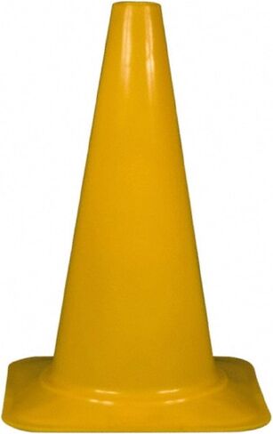 White Sport Cone: 18" High, 12" Square Base, 2.5 lb Weight in Kuwait