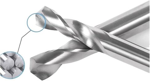 HRC45/55/70 2F Tungsten Steel Carbide Bits 1.0-20.0mm Twist Nano Coating for Hard Alloy Stainless Tools(HRC70,18mm) in Saudi Arabia