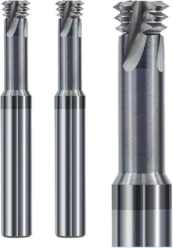 خيط القطع M1.0-M12 Metric Thread End Mill 3 Flute 60d Tungsten Carbide Bit لقطع الألمنيوم المعدني (M5.0x0.8xd6x50) in Saudi Arabia