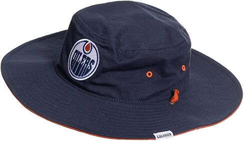 Calhoun NHL Surf & Skate Team Logo Hat Hat - قبعة قابلة للتعديل في الهواء الطلق مع شعار فريق مطرزة in Kuwait