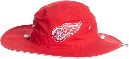 Calhoun NHL Surf & Skate Team Logo Hat Hat - قبعة قابلة للتعديل في الهواء الطلق مع شعار فريق مطرزة in Kuwait