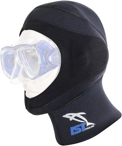 IST HD-6 Dual Layer 5mm Neoprene Dive Hood, Use with ProEar Mask in Saudi Arabia