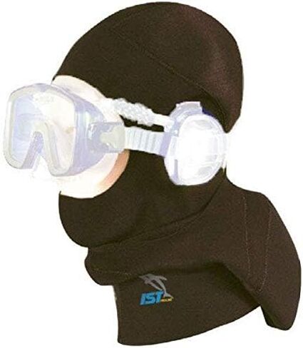 IST HD-6 Dual Layer 5mm Neoprene Dive Hood, Use with ProEar Mask in Saudi Arabia
