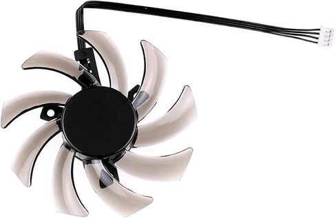 85mm GA91S2U Card Card Card Fan (Black A-FAN) in Saudi Arabia