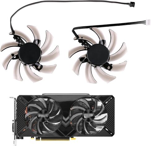 85mm GA91S2U Card Card Card Fan (Black A-FAN) in Kuwait