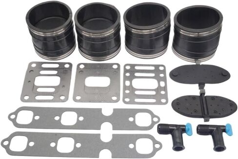 Wet Joint Manifolds Bellow Kit with Gasket Kits for V6 175 205 32-44348001 27-99757 27-863724 863726 in Saudi Arabia