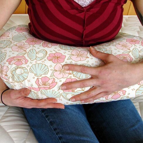 Watercolor Girl Beach Days Baby Nursing Pillow Covers for Boy Girl Summer Seaside Nursing Pillow Slipcovers for Breastfeeding Pillows Beach Vacation Holiday Soft Stretchy Cover for Newborn Infant in Saudi Arabia