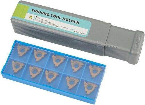 مجموعة حامل أدوات CNC - لـ Ser1212H16 حامل مخرطة 12 مم مع 10 PCS 16er AG60 Thinding إدراج لآلات الدقة in Kuwait