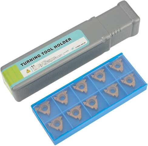 مجموعة حامل أدوات CNC - لـ Ser1212H16 حامل مخرطة 12 مم مع 10 PCS 16er AG60 Thinding إدراج لآلات الدقة in Kuwait