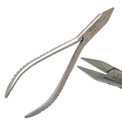 #205 Adams Wire Bending Pliers with Flat Smooth Jaws, 5.5", Ortho Wire Adjusting Tool, Clasp Forming, Dental Pliers - German Stainless Steel (1pc) in Saudi Arabia
