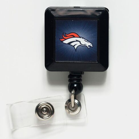 Wincraft NFL Denver Broncos 14128021 حامل شارة قابل للسحب in Saudi Arabia