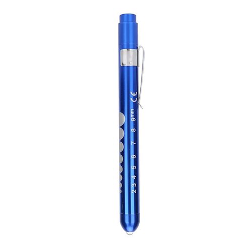 LED Pen Light, Portable Pen Lights Medicals, Multi Functional Nurse Pen Light with Pupil Ruler for Ear Mouth Throat Examination (Blue) in Saudi Arabia