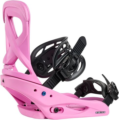 Burton Women's Scribe Re:Flex Snowboard Bindings, Medium, Fuchsia Pink in Saudi Arabia