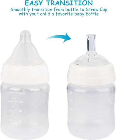 Sippy Nipples for Evenflo Balance Wide Neck Bottles, Soft 100% Silicone Wide Neck Spout Nipples, 6m+, 4 Count in Saudi Arabia
