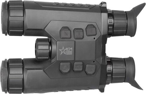 AGM Global Vision ObservIR LRF 35-384 Fusion Thermal Imaging & CMOS Binocular with Built-in Laser Range Finder, 12 Micron 384x288 (50 Hz), 4K, 25 mm Lens. in Kuwait
