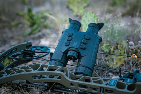AGM Global Vision ObservIR LRF 35-384 Fusion Thermal Imaging & CMOS Binocular with Built-in Laser Range Finder, 12 Micron 384x288 (50 Hz), 4K, 25 mm Lens. in Kuwait