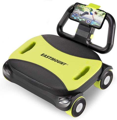 East Mount AB Roller Wheel - AB Roller مع دعم الكوع للتمرين الأساسي للدهون البطن التلقائي العجلة البطن للنساء المعدات الصالة الرياضية للرجال in Kuwait