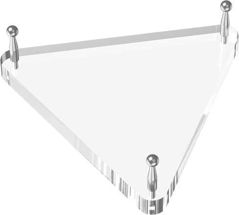 SVENJBB Ball Holder for Basketball, Football, Soccer, Volleyball, Crystals and Rocks, Clear Acrylic Ball Stand with Gold Pegs & Rubber Feet for Displaying Sports Memorabilia, 1 Pack in Saudi Arabia